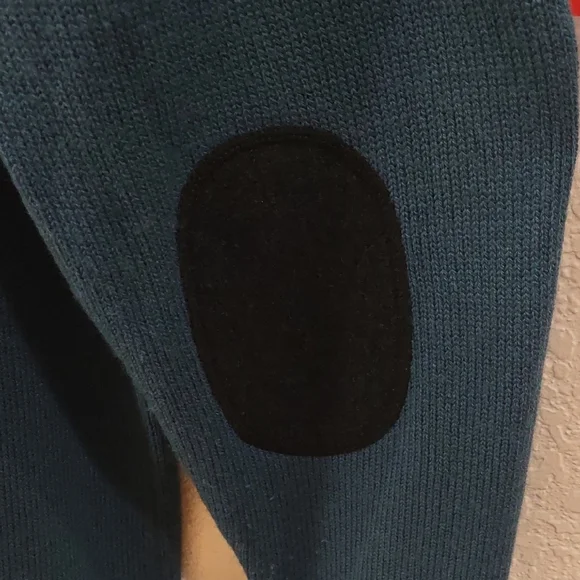 Obermeyer Men's Teal and Navy Zip-Up Sweater - Picture 10 of 17